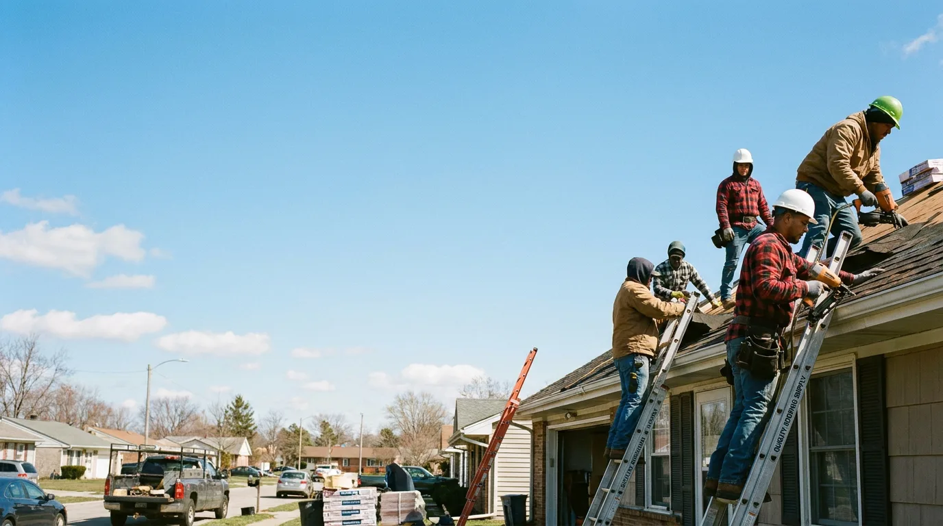 Roofing in Norvell, MI near me